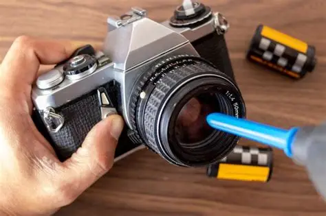 نحوه نگهداری دوربین Camera maintenance