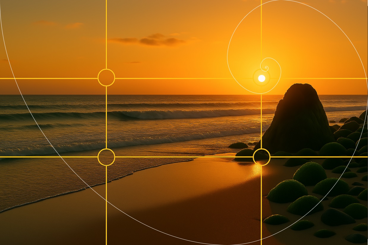 اصول ترکیب‌بندی و قوانین عکاسی (قانون یک‌سوم، خطوط هدایتگر و ...)